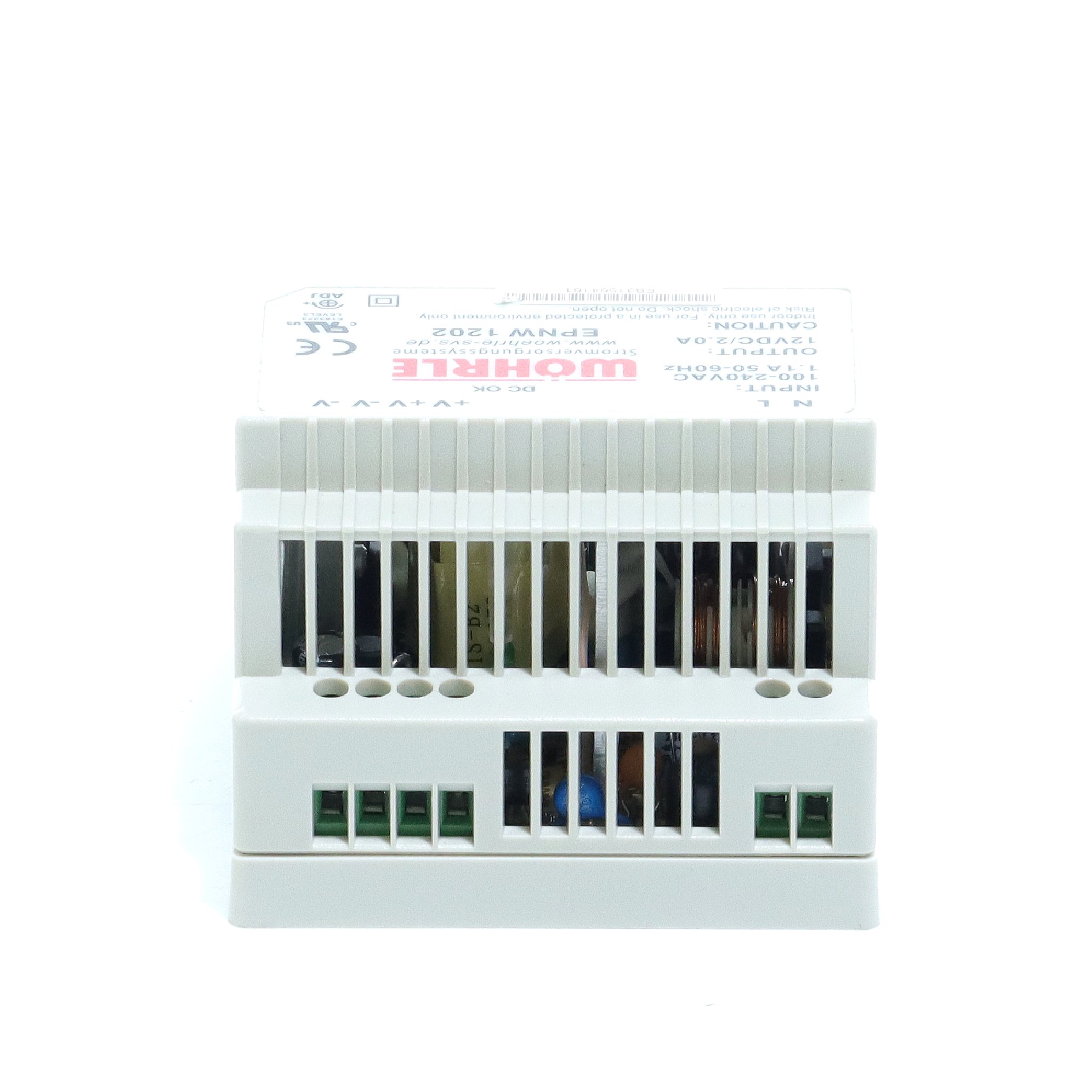 Hutschienen-Schaltnetzteil 12 V DC / 1,67 A  Neu
